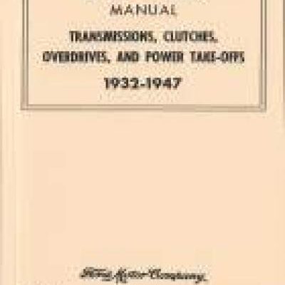 1932-1947 Repair Manual