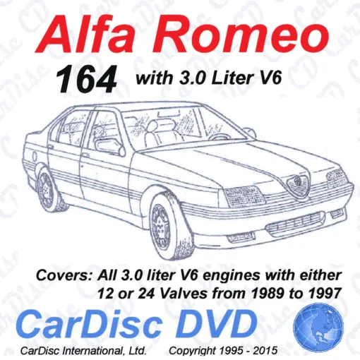 Alfa Romeo 164  1989-1997 CD