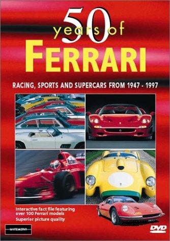 50 Years of Ferrari: Racing, Sports and Supercars From 1947-1997  DVD