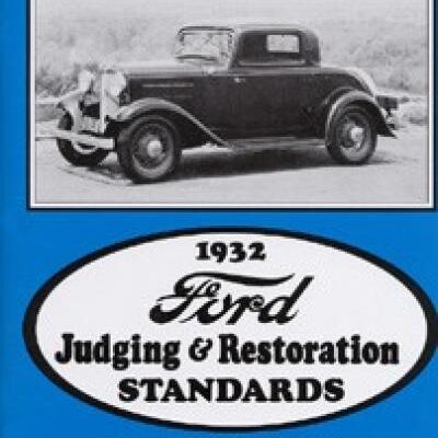 1932 Ford Book