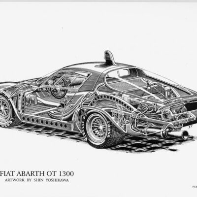 Fiat Abarth OT 1300 Cutaway 8.5 X 11