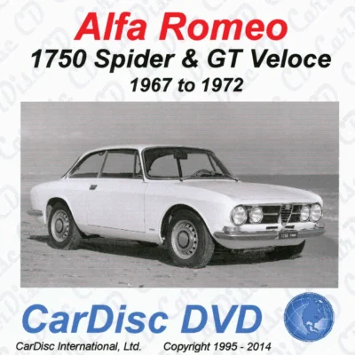 Alfa Romeo 1750 GTV & Spider 1967-1972  CD