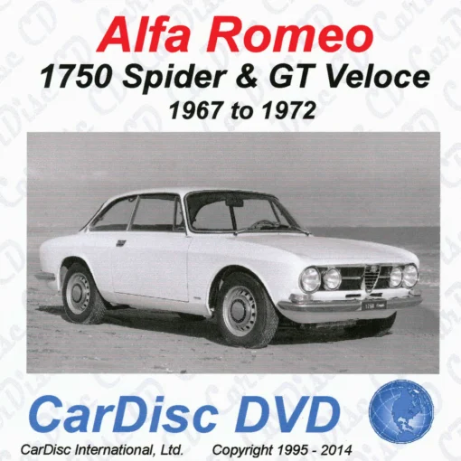 Alfa Romeo 1750 GTV & Spider 1967-1972  CD