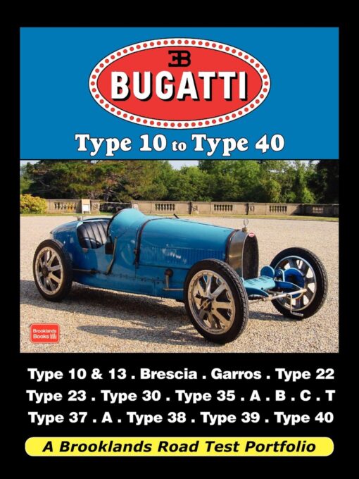 Bugatti-Type 10 to Type 40 Road Test Portfolio