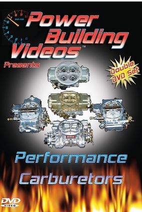 Power Building Videos Performance Carburetors DVD