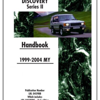 Land Rover Discovery Series 2 Owner's Handbook 1999-2004