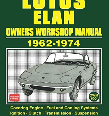 Lotus Elan Owner's Workshop Manual 1962-1974