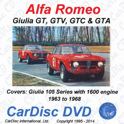 Giulia Sprint GT, GTV, GTC, and GTA Models from 1963 to 1968 CarDisc