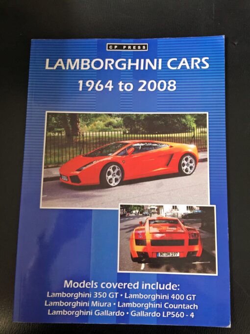 Lamborghini Cars 1964 to 2008