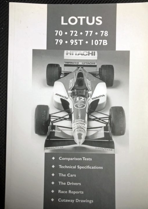 Lotus 70 72 77 78 79 93t 107b