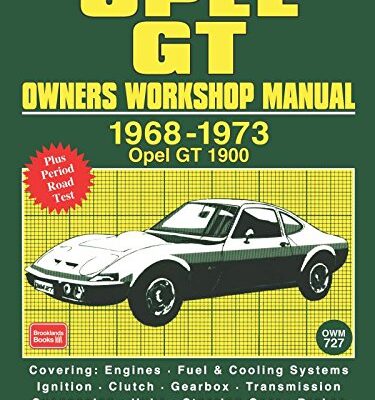 Opel GT Owner's Workshop Manual