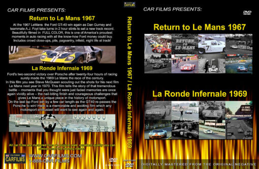 Return to LeMans 1967 DVD