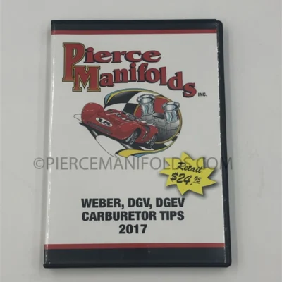 WEBER DGV, DGEV Carb Tips  DVD