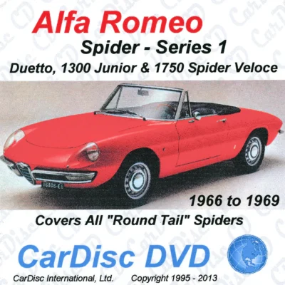 Alfa Romeo Spider 1966-1969  CD