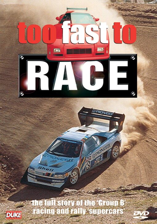 Too Fast to Race DVD