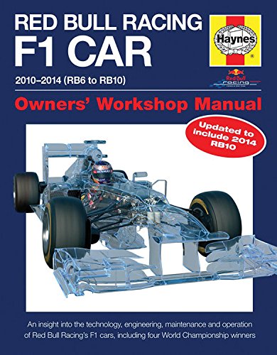 Red Bull Racing F1 Car Manual 2nd Edition: 2010-2014 (RB6 to RB10) (Owners’ Workshop Manual)