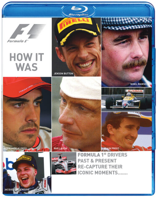 F1 How it Was - Blu Ray DVD