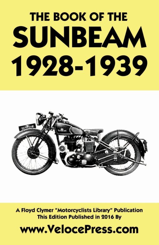 BOOK OF THE SUNBEAM 1928-1939