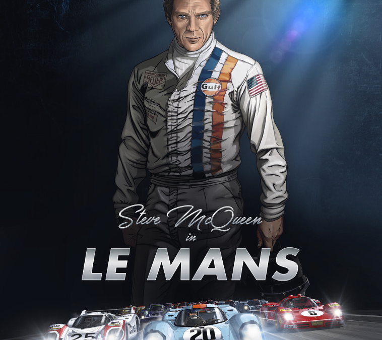 Steve McQueen in Le Mans – a Graphic Novel