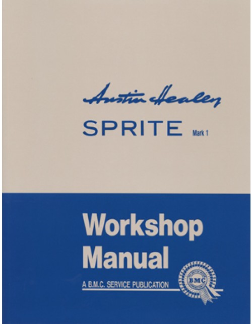 オースチンヒーレースプライトMark1 ワークショップマニュアル 英語 Austin Healey Sprite Mk 1 Workshop Manual - Autobooks-Aerobooks