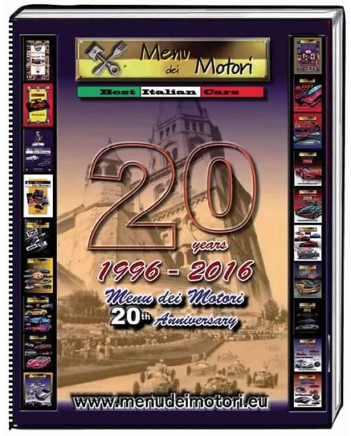 Menu dei Motori  The book of the 20th Anniversary