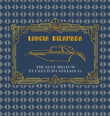LANCIA DILAMBDA The Blue Shadow by Carlton Carriage Co