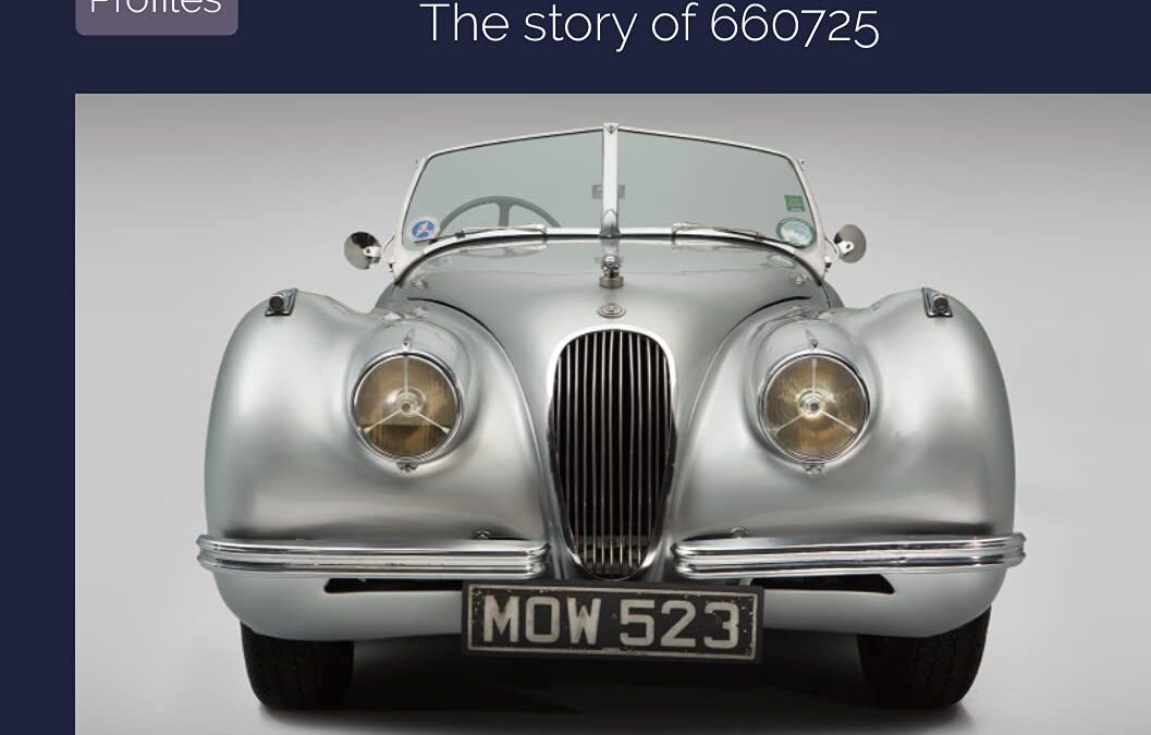 Jaguar XK120: The story of 660725 (Porter Profiles)