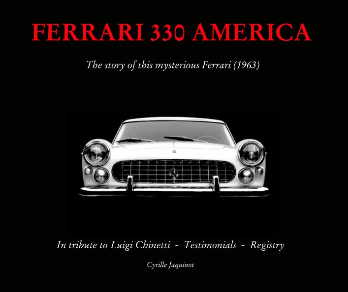 Ferrari 330 America