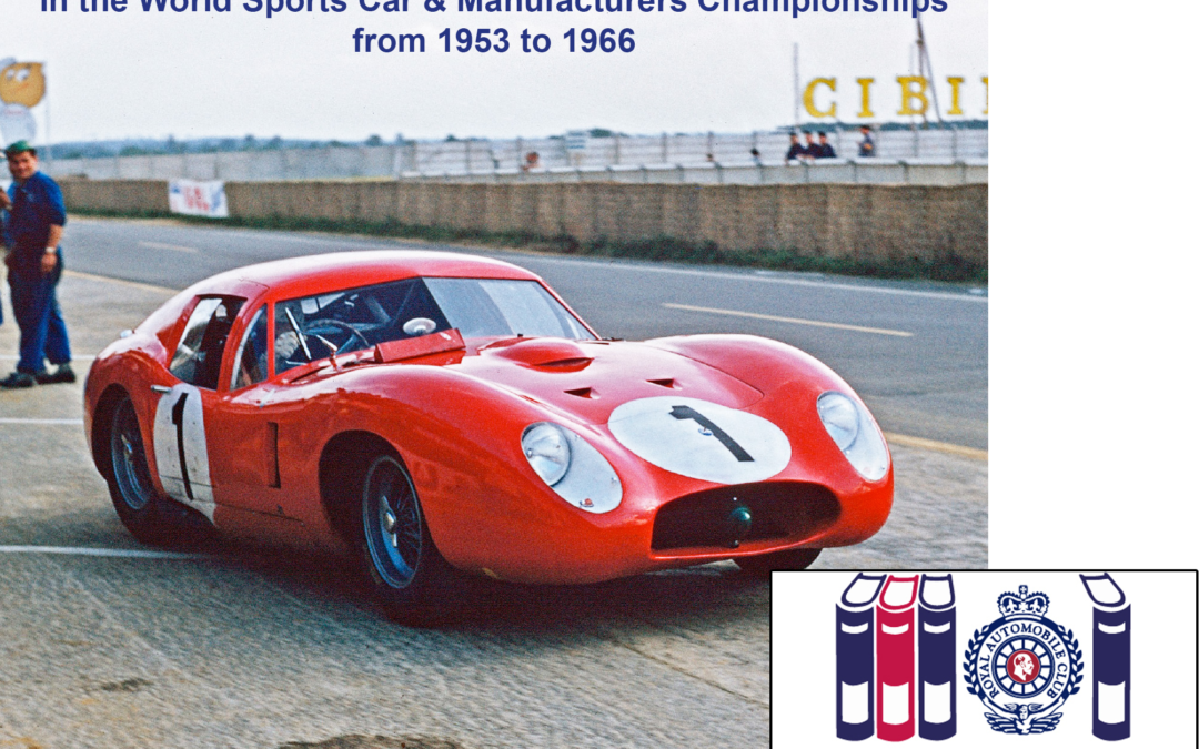Maserati – World Sport Car & Manufacturers Championship 1953-1966