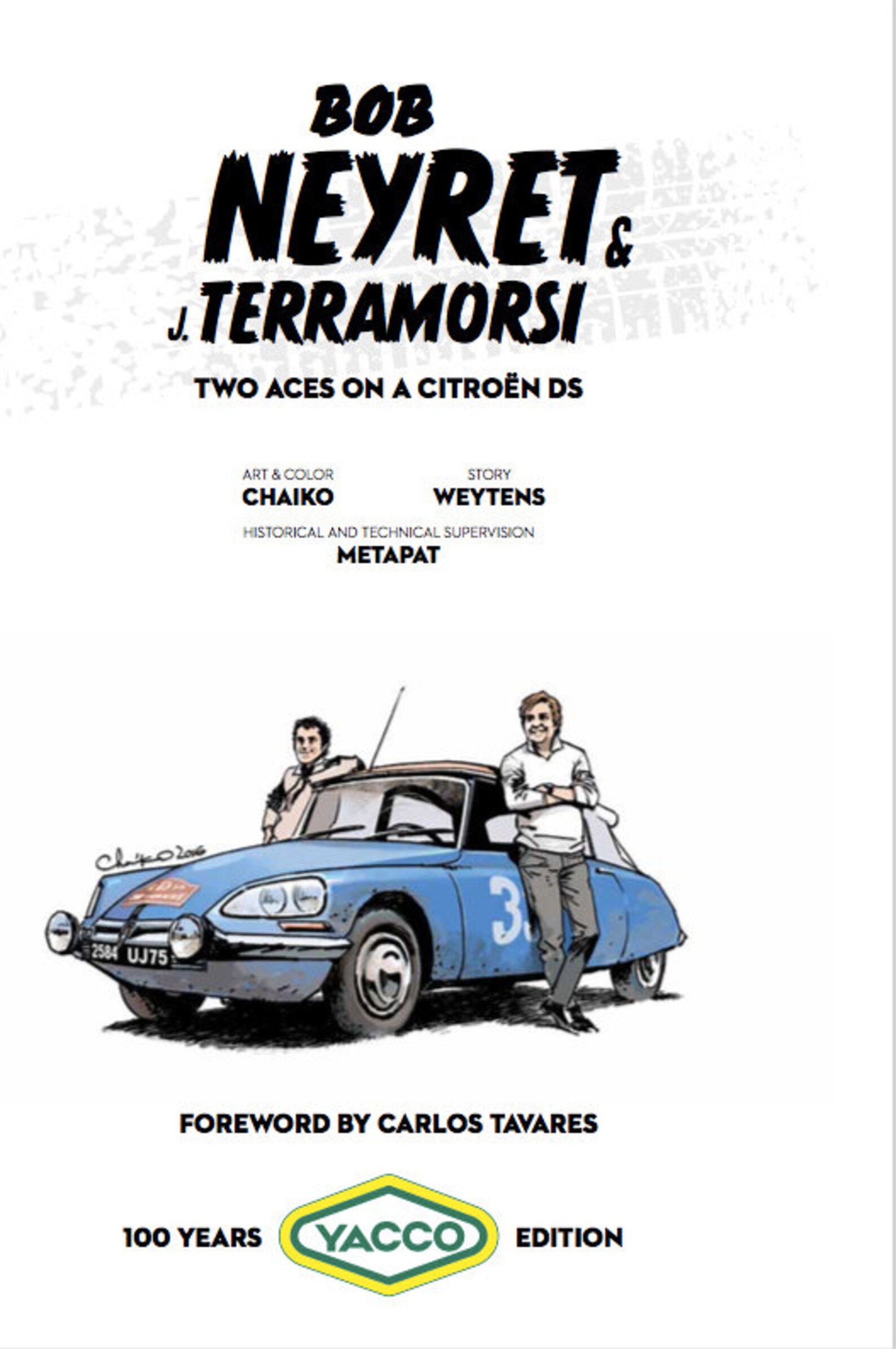 2 Aces on a Citroen DS - Image 2
