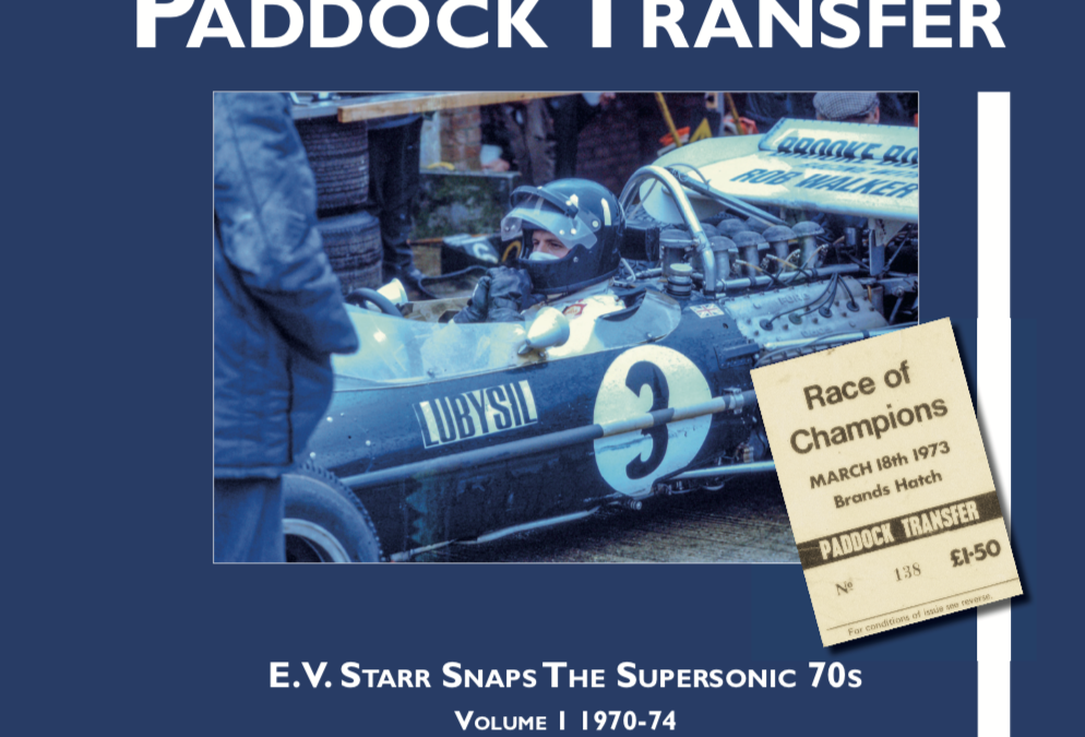 Paddock Transfer:  E.V. Starr Snaps the Supersonic 70’s Volume 1 1970-1974