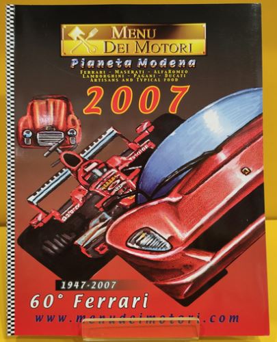 Menu dei Motori  N 11  Yearbook 2007