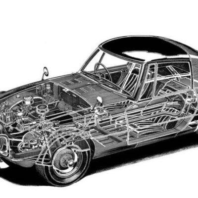 Toyota S 800 Cutaway 8 1/2 X 11