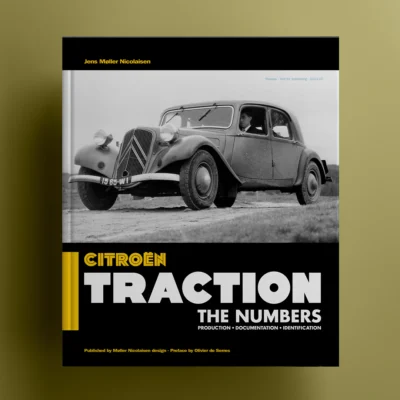 Citroën Traction - The Numbers