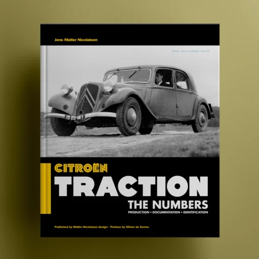 Citroën Traction - The Numbers