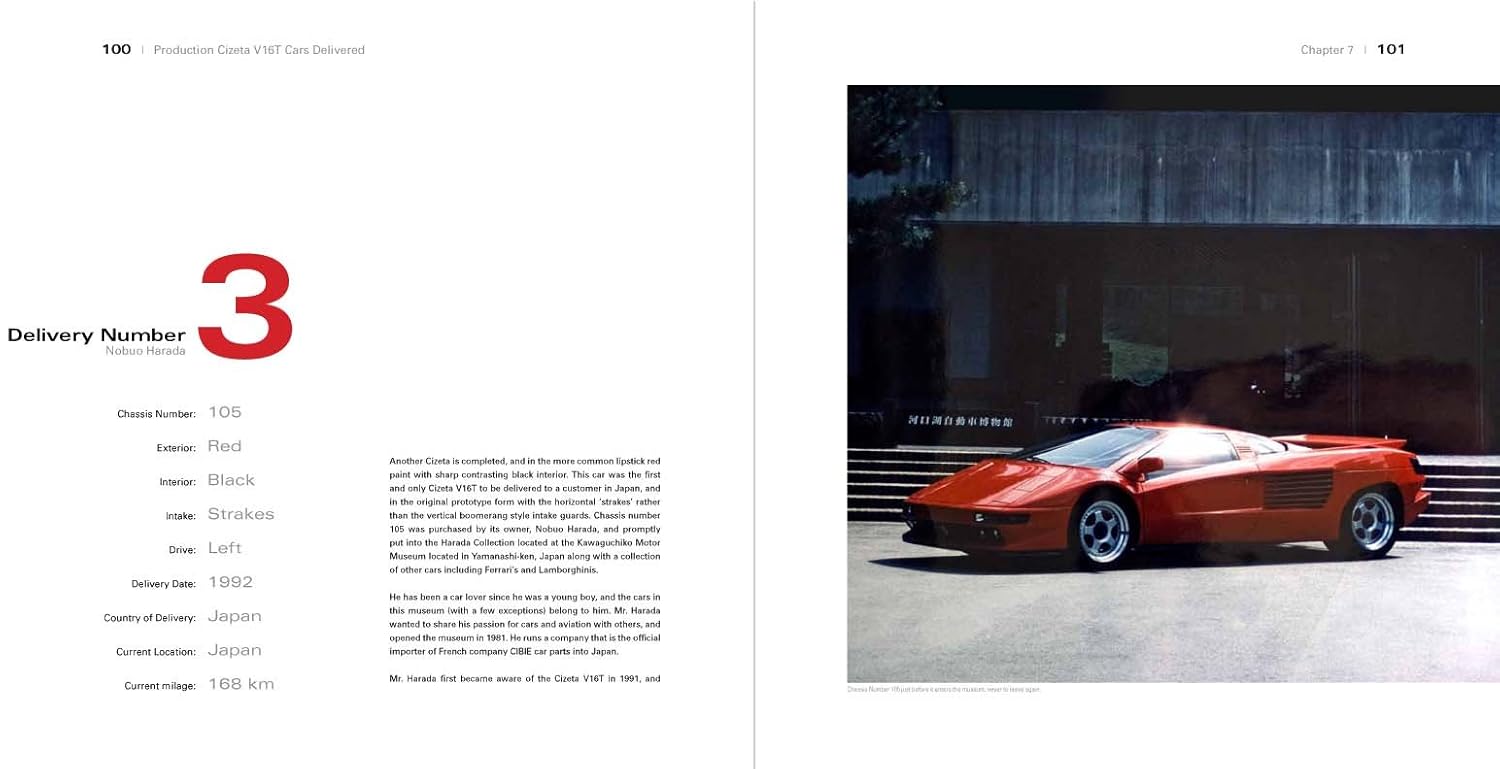 16: Pictorial History of Cizeta Automobili - Image 2