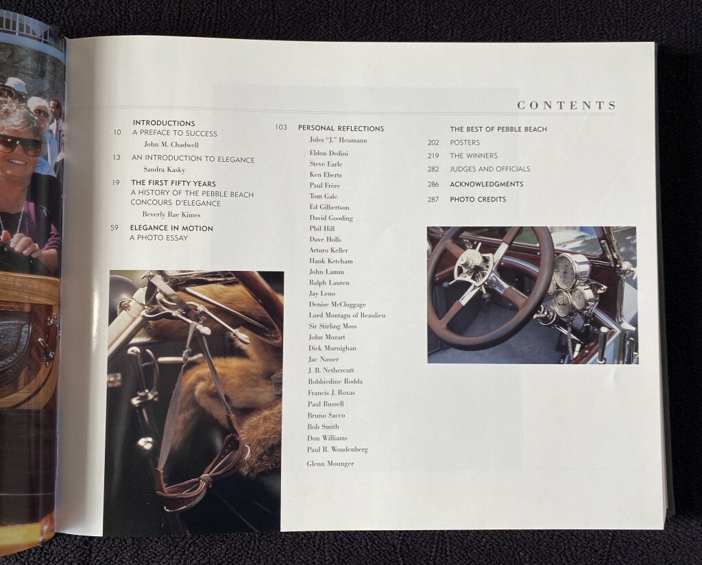 Pebble Beach Concours d'Elegance 50th Anniversary Book - Image 7