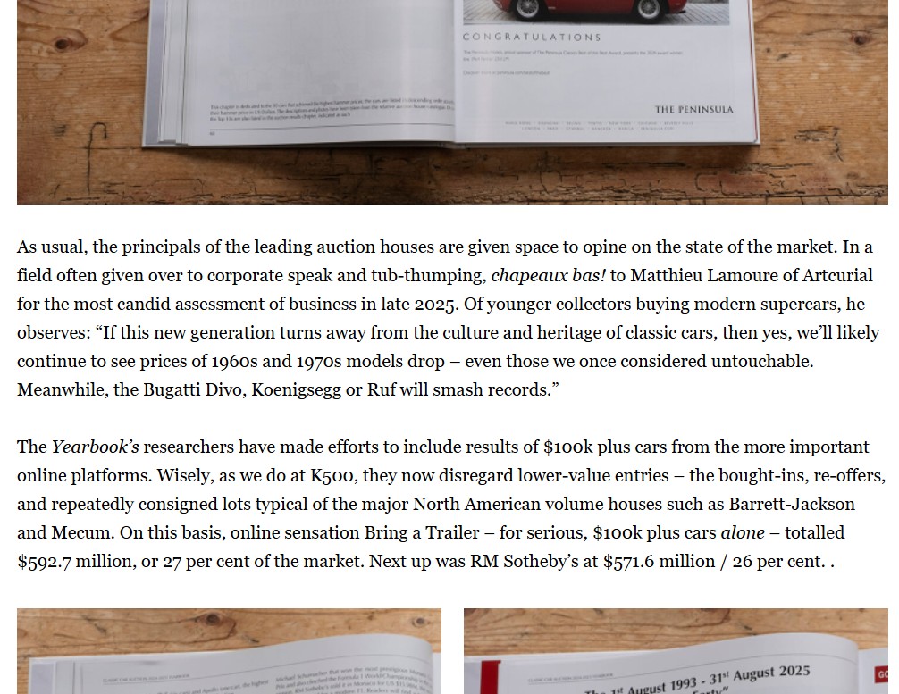 Classic Car Auction Yearbook 2024-2025 - Image 4