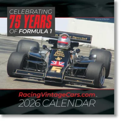 Celebrating 75 Years of Formula 1 2026 Calendar