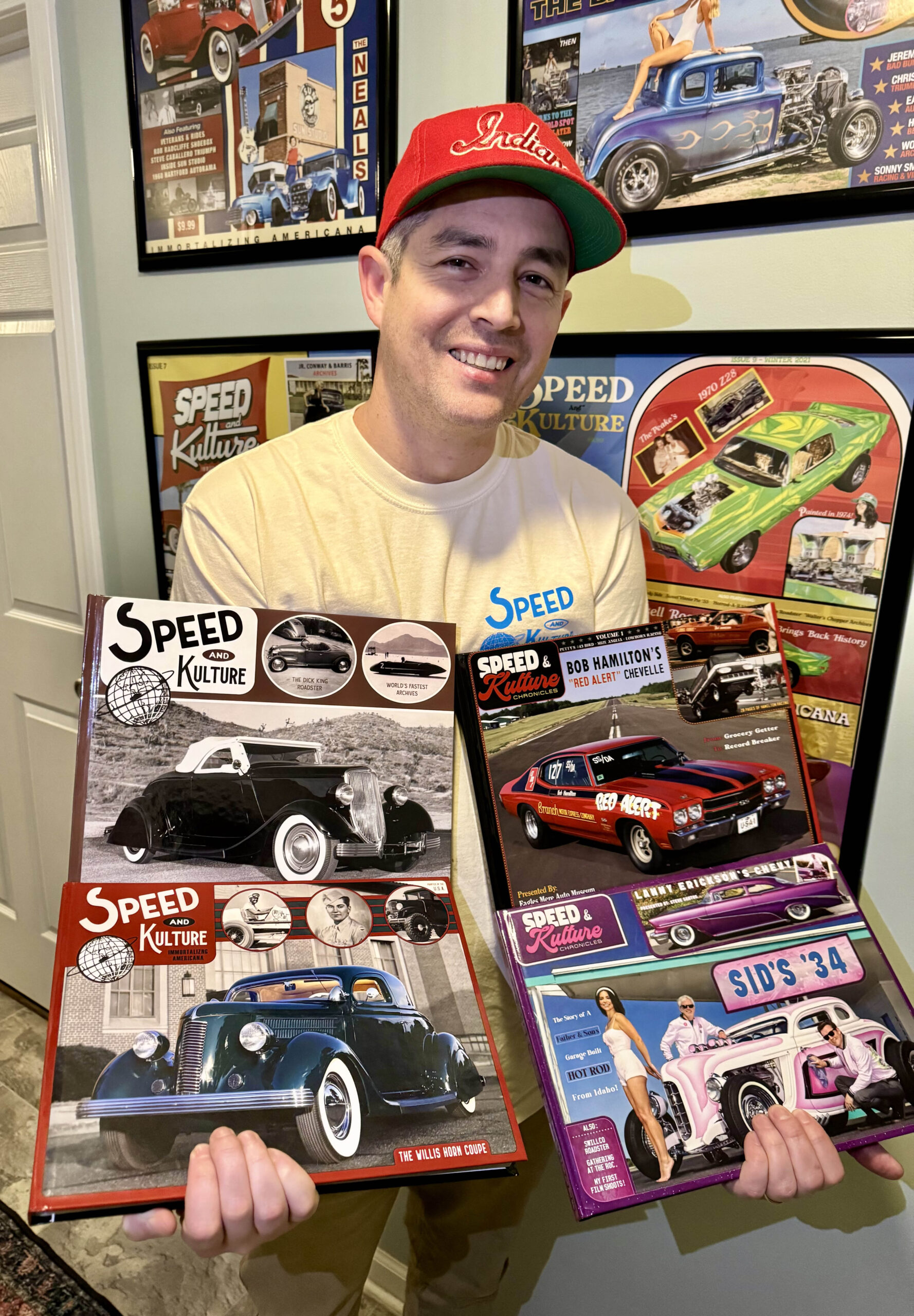 The Speed and Kulture Hard Cover Book